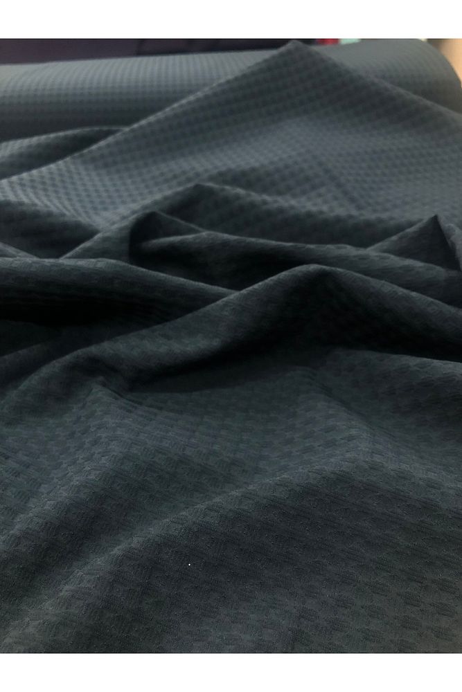 Scuba Kumaş Kabartma Desen Likralı-Elbise, Tunik, Pantolon-En 150cm