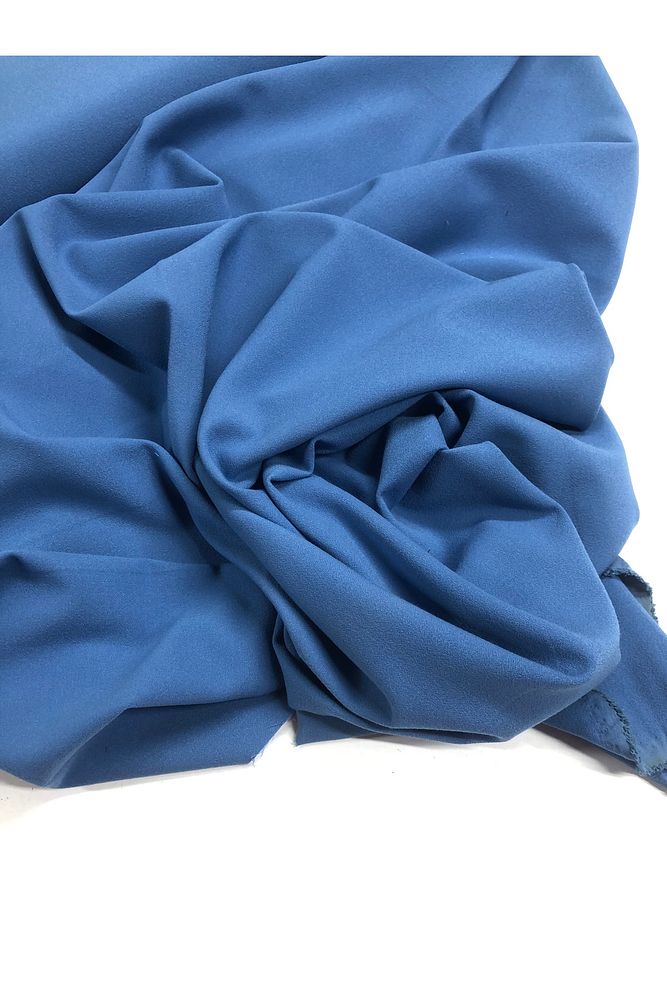 Likralı Gabardin Kumaş-Pantolon, Elbise, Etek-En 150cm (Mavi)