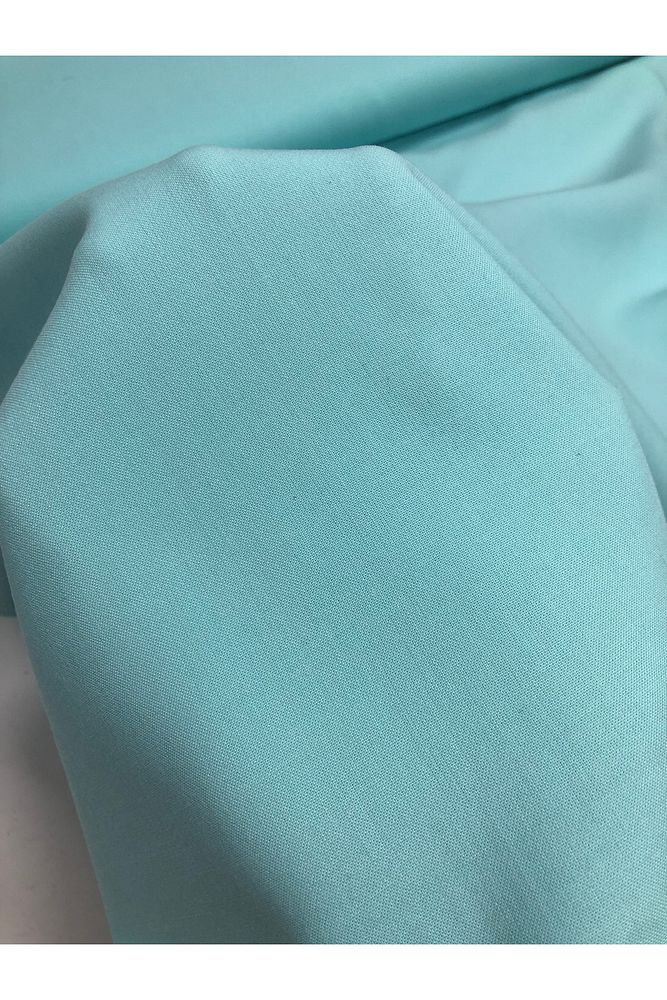 Likralı Gabardin Kumaş-Pantolon, Elbise, Etek-En 150cm (Turkuaz)