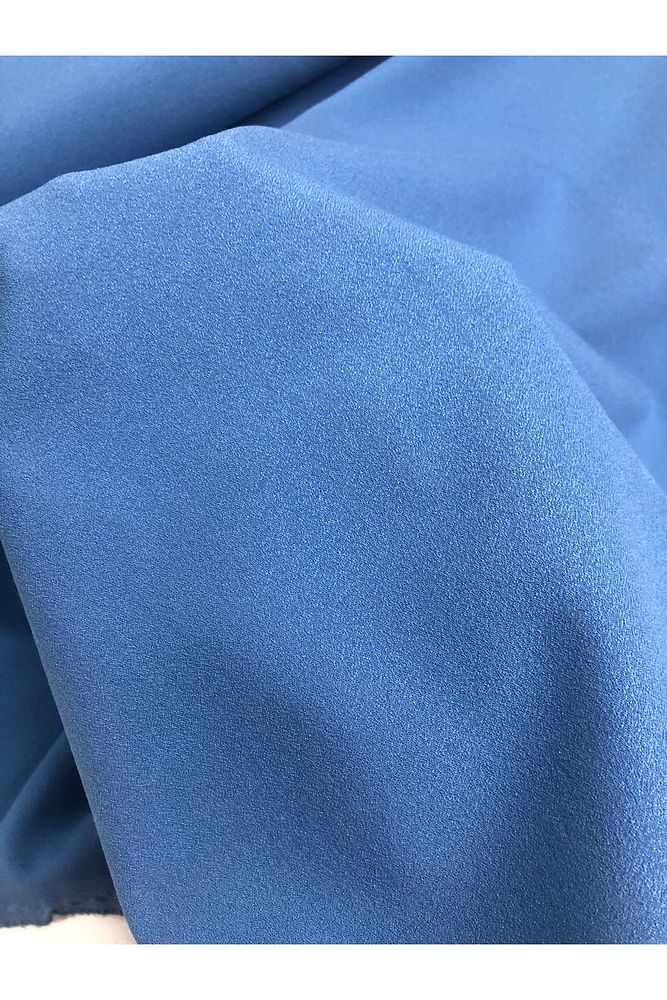 Likralı Gabardin Kumaş-Pantolon, Elbise, Etek-En 150cm (Mavi)