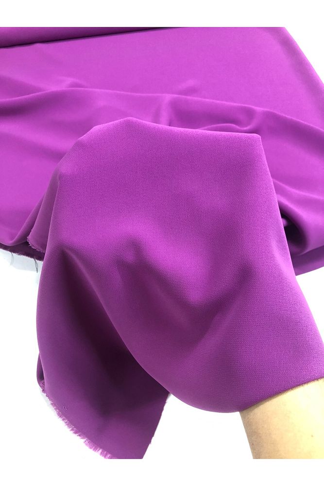 Lila Portoriko Kumaş – Elbise, Pardesü, Kalem Etek, Pantolon / 150 cm En