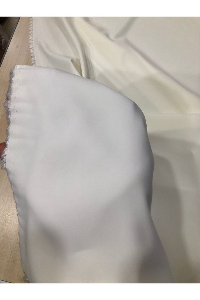 Beyaz Proda Kumaş-Elbise, Tunik- Dökümlü-En150cm