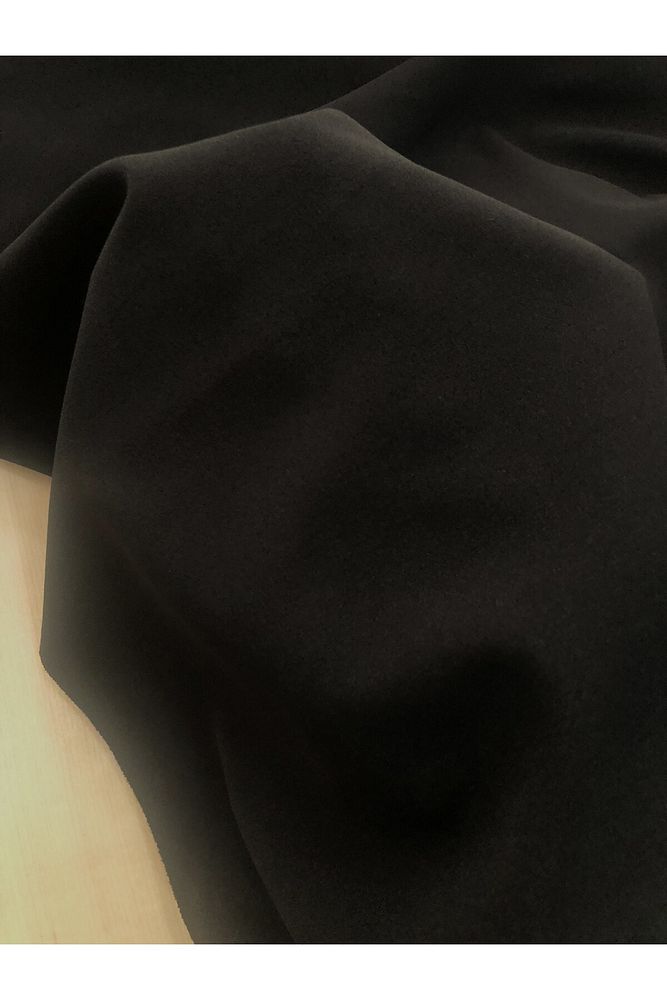 Siyah Scuba Kumaş Likralı-Elbise, Tunik, Pantolon-En 150cm
