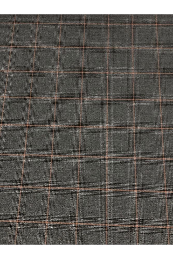 Ekose Gabardin Kumaş-Likralı-Etek, Pantolon, Elbise (Siyah)
