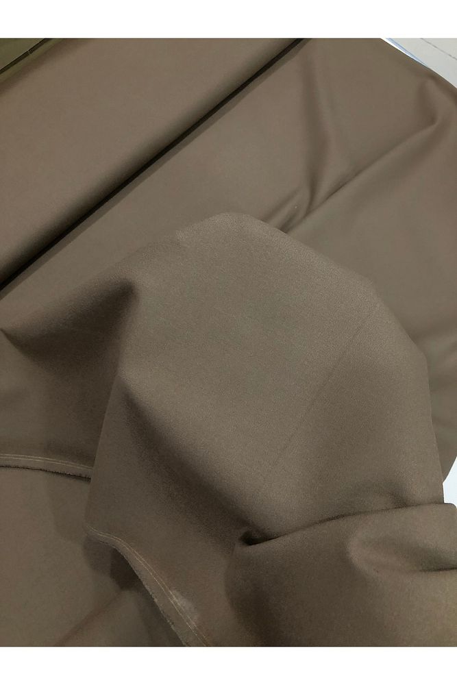 Açık Kahve En Boy Likralı Gabardin-Pantolon, Etek, Elbise