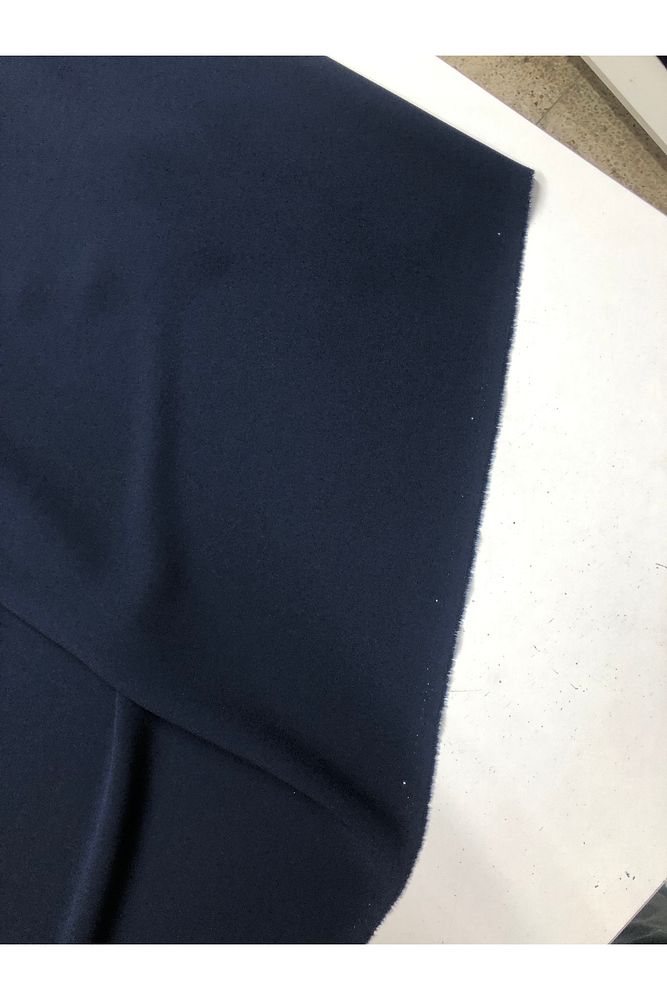 Gece Mavisi KREP KUMAŞ- ELBİSE, TUNİK, FERACE- EN 150CM-RENK SEÇENEKLERİ