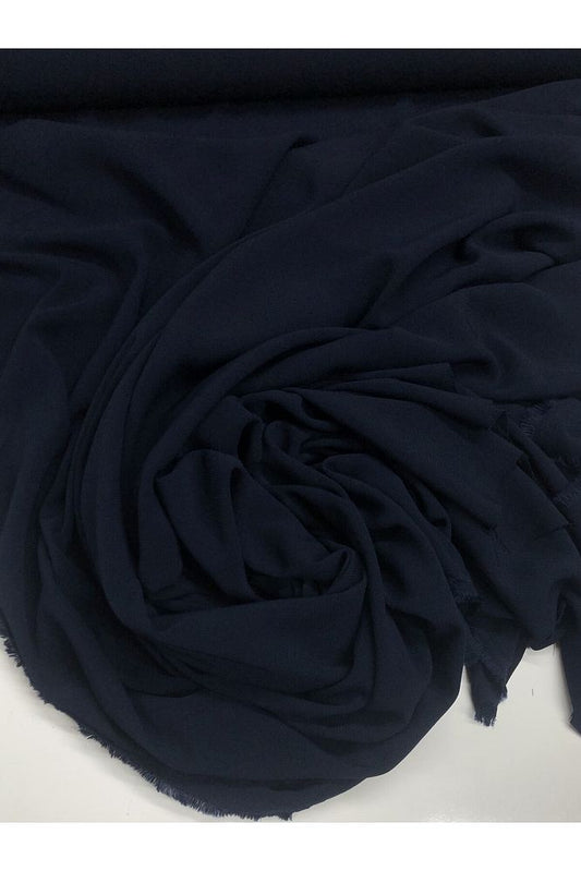 Lacivert Portoriko Kumaş – Elbise, Pardesü, Kalem Etek, Pantolon / 150 cm En