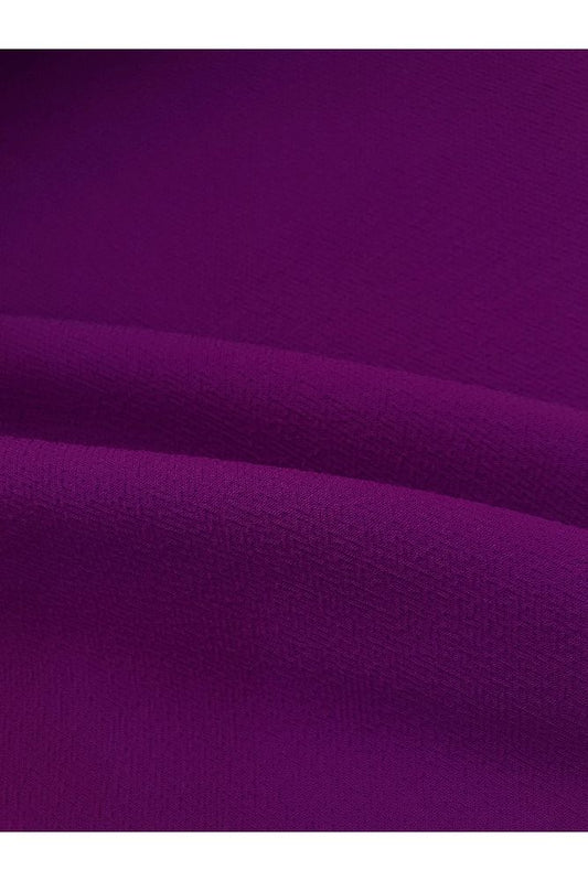 Mor Scuba Kumaş Likralı-Elbise, Tunik, Pantolon-En 150cm