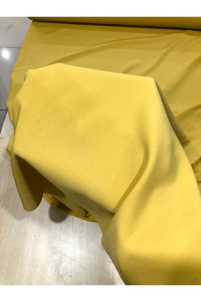 Sarı Proda Kumaş-Elbise, Tunik- Dökümlü-En150cm