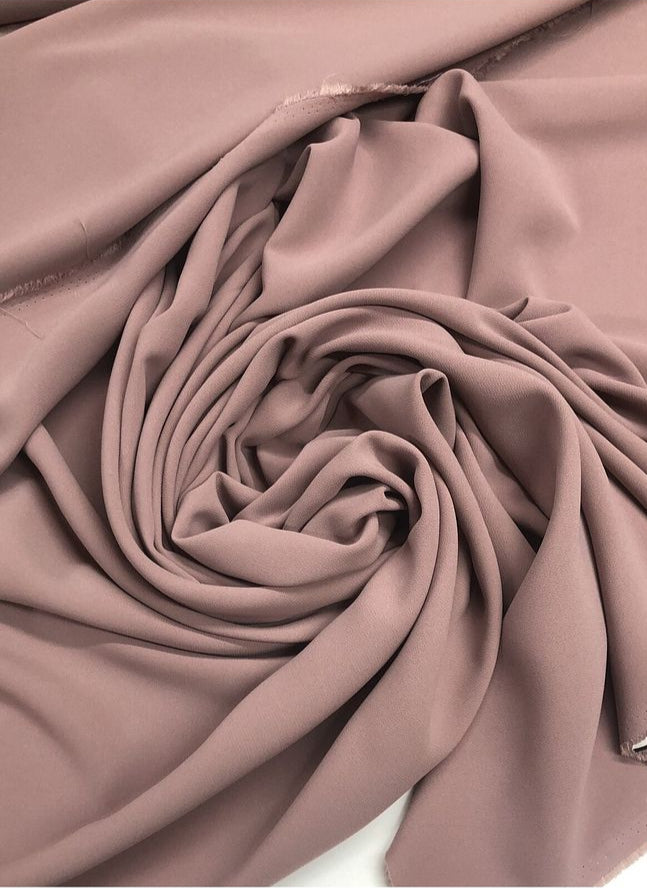 Pembe Portoriko Kumaş – Elbise, Pardesü, Kalem Etek, Pantolon / 150 cm En