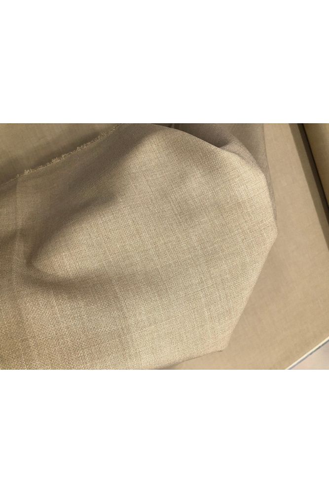 Bej En Boy Likralı Gabardin-Pantolon, Etek, Elbise