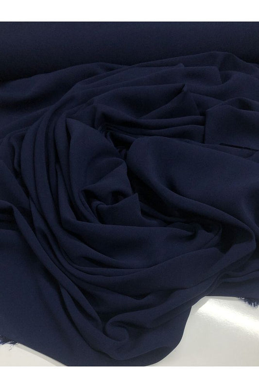 Likralı Gabardin Kumaş-Pantolon, Elbise, Etek-En 150cm (Lacivert)