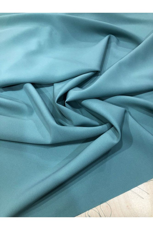 Turkuaz Proda Kumaş-Elbise, Tunik- Dökümlü-En150cm
