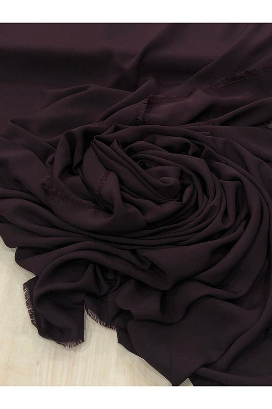Bordo İnce Krep-Gömlek, Tunik-En 150cm