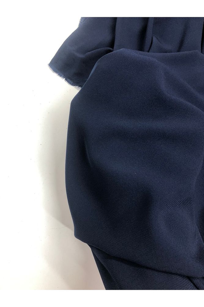 Lacivert Portoriko Kumaş – Elbise, Pardesü, Kalem Etek, Pantolon / 150 cm En