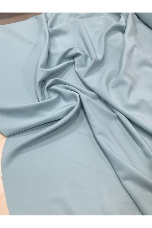 Açık Turkuaz Proda Kumaş-Elbise, Tunik- Dökümlü-En150cm