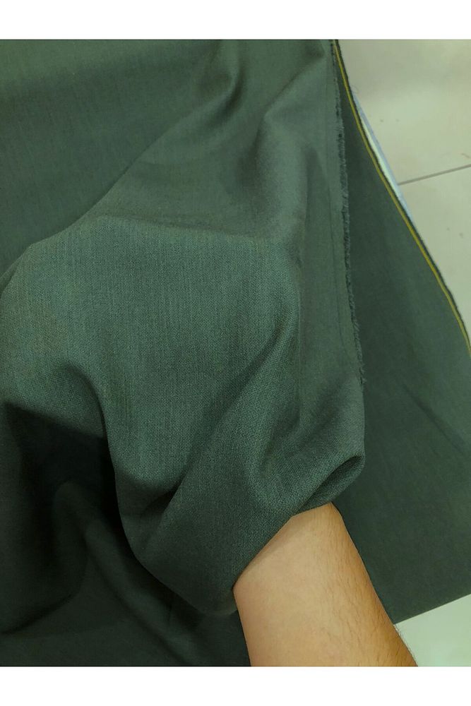 Yeşil En Boy Likralı Gabardin-Pantolon, Etek, Elbise