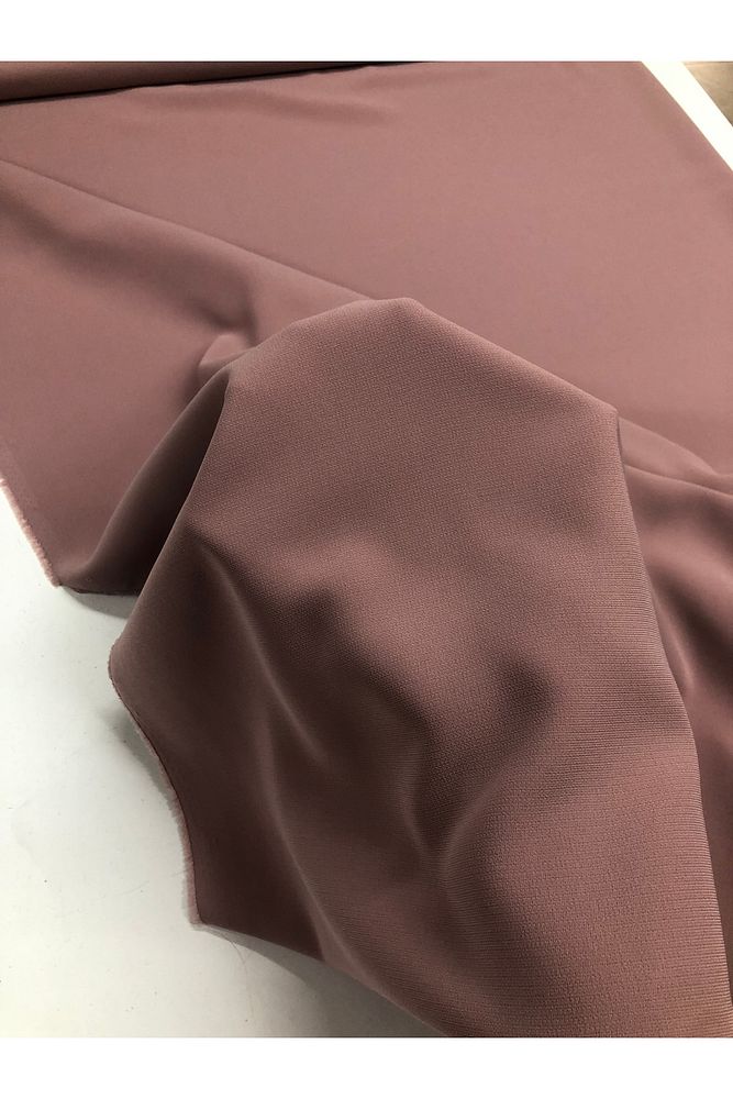 Likralı Gabardin Kumaş-Pantolon, Elbise, Etek-En 150cm (gül kurusu)