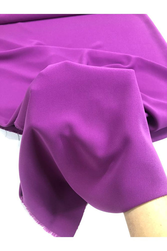 Lila Portoriko Kumaş – Elbise, Pardesü, Kalem Etek, Pantolon / 150 cm En