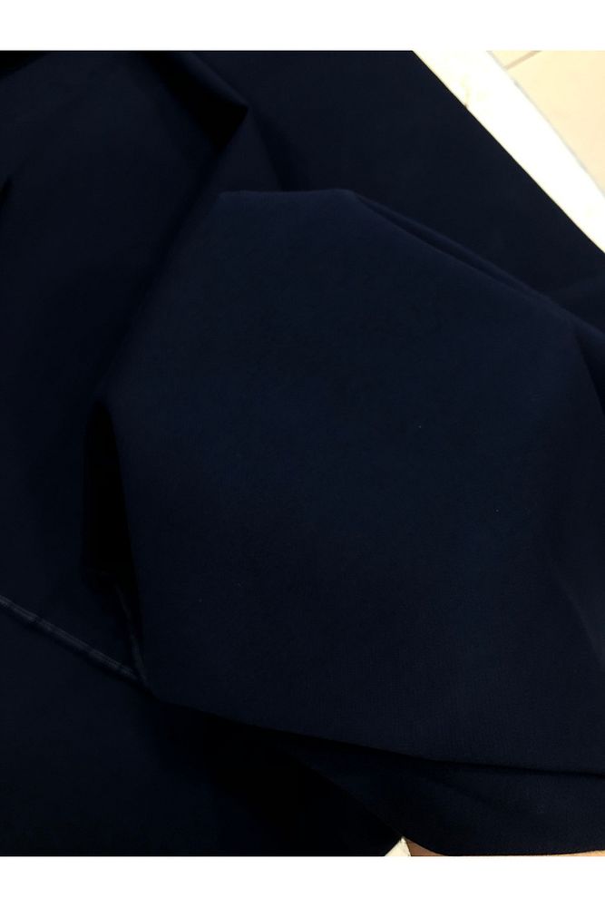 Lacivert En Boy Likralı Gabardin-Pantolon, Etek, Elbise