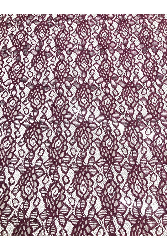 Mürdüm-DESENLİ GÜPÜR-ELBİSE-YELEK-CEKET 140CM EN