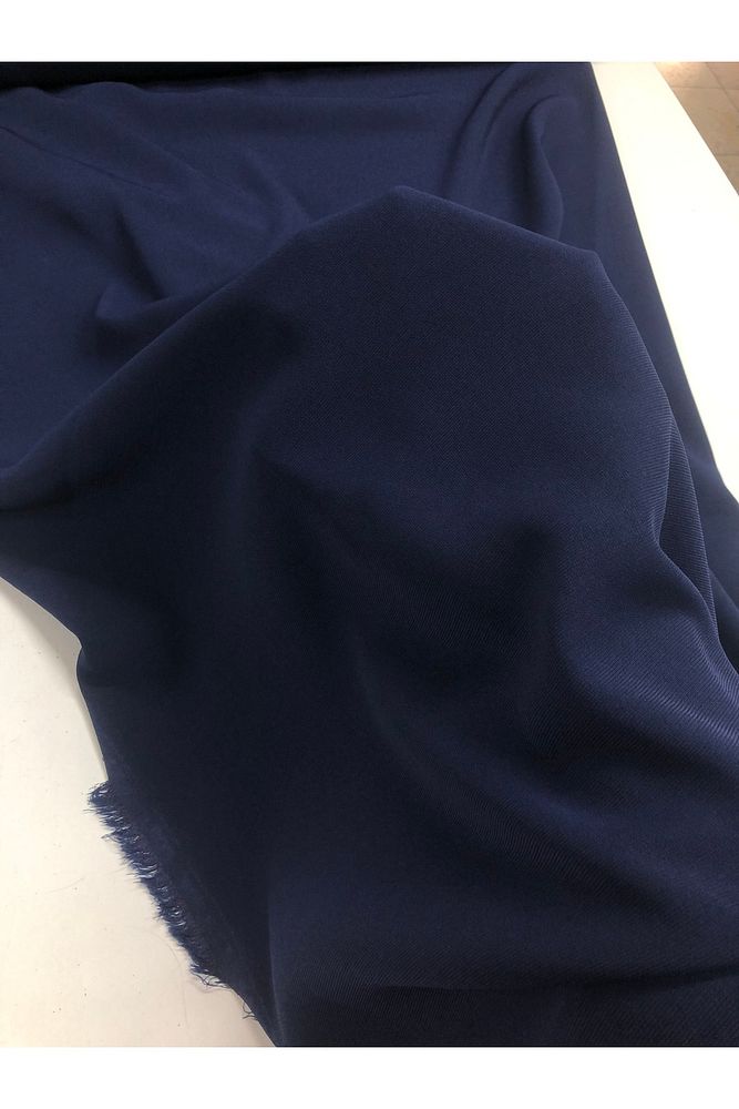 Likralı Gabardin Kumaş-Pantolon, Elbise, Etek-En 150cm (Lacivert)