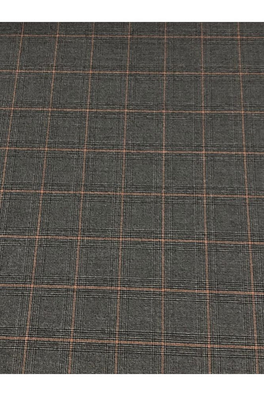 Ekose Gabardin Kumaş-Likralı-Etek, Pantolon, Elbise (Siyah)
