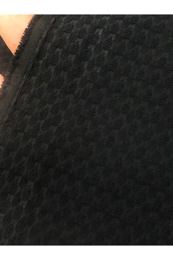 Scuba Kumaş Kabartma Desen Likralı-Elbise, Tunik, Pantolon-En 150cm