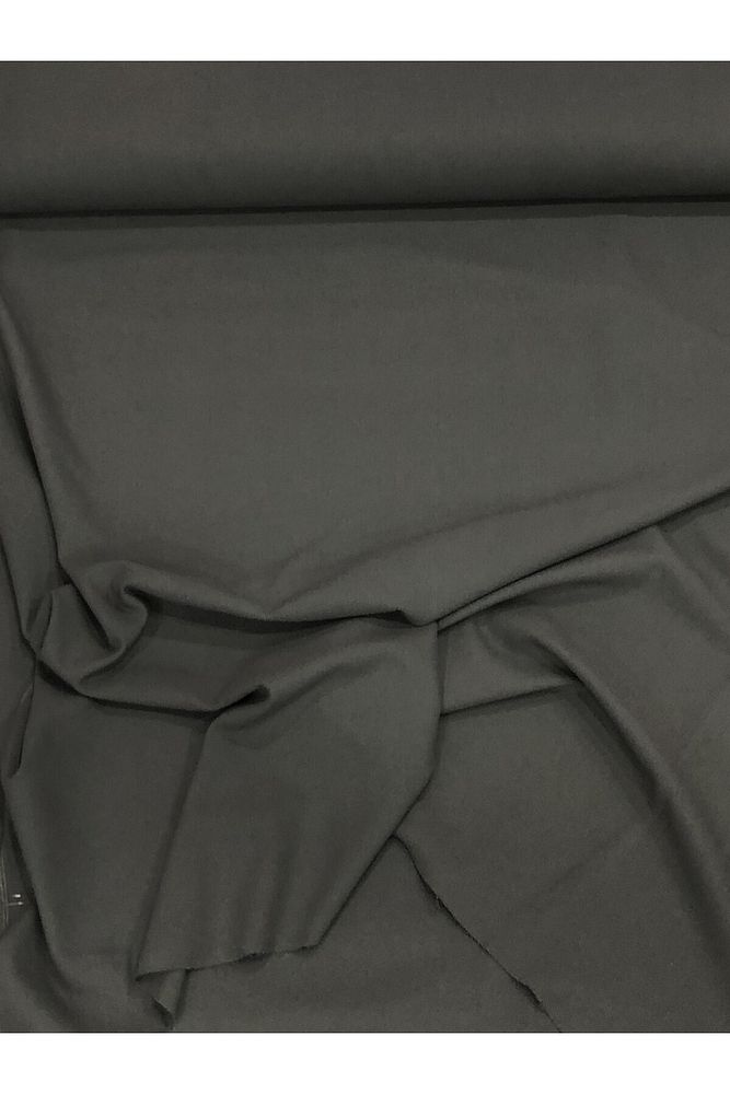 Gri En Boy Likralı Gabardin-Pantolon, Etek, Elbise