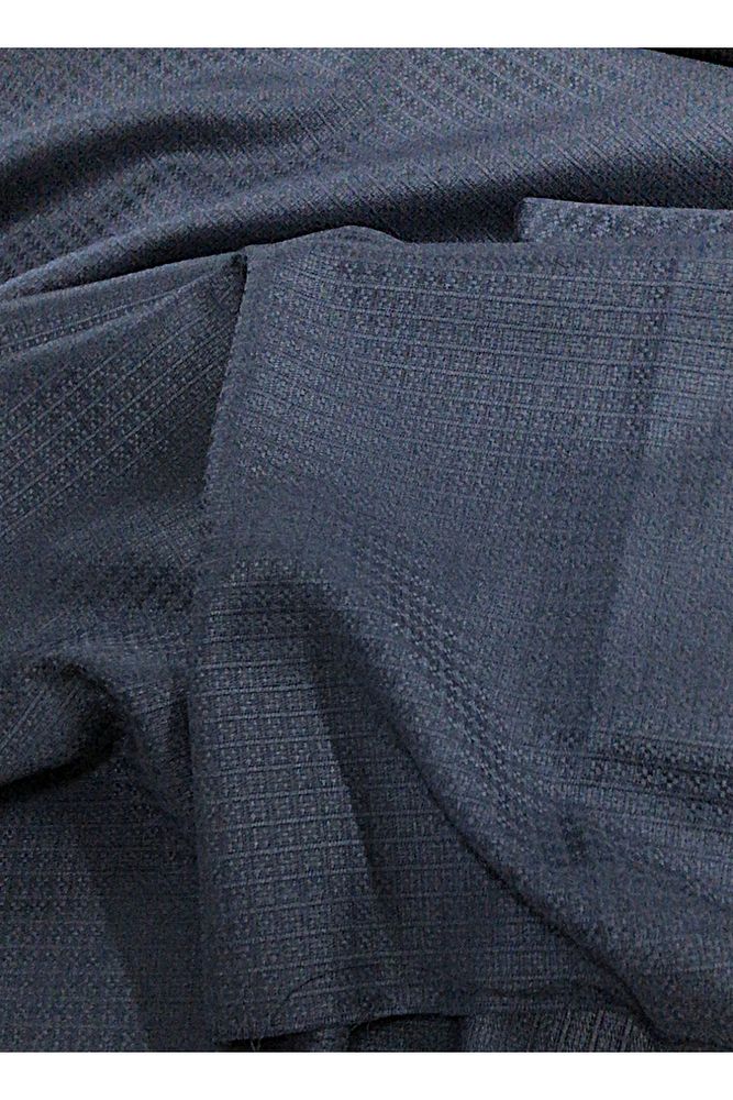 Ekose Gabardin Kumaş-Likralı-Etek, Pantolon, Elbise (Lacivert)