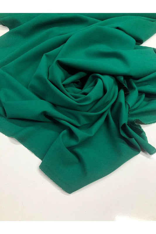 Likralı Gabardin Kumaş-Pantolon, Elbise, Etek-En 150cm (Yeşil)