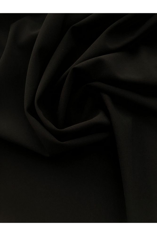Siyah Scuba Kumaş Likralı-Elbise, Tunik, Pantolon-En 150cm