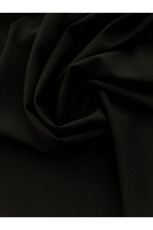 Siyah Scuba Kumaş Likralı-Elbise, Tunik, Pantolon-En 150cm