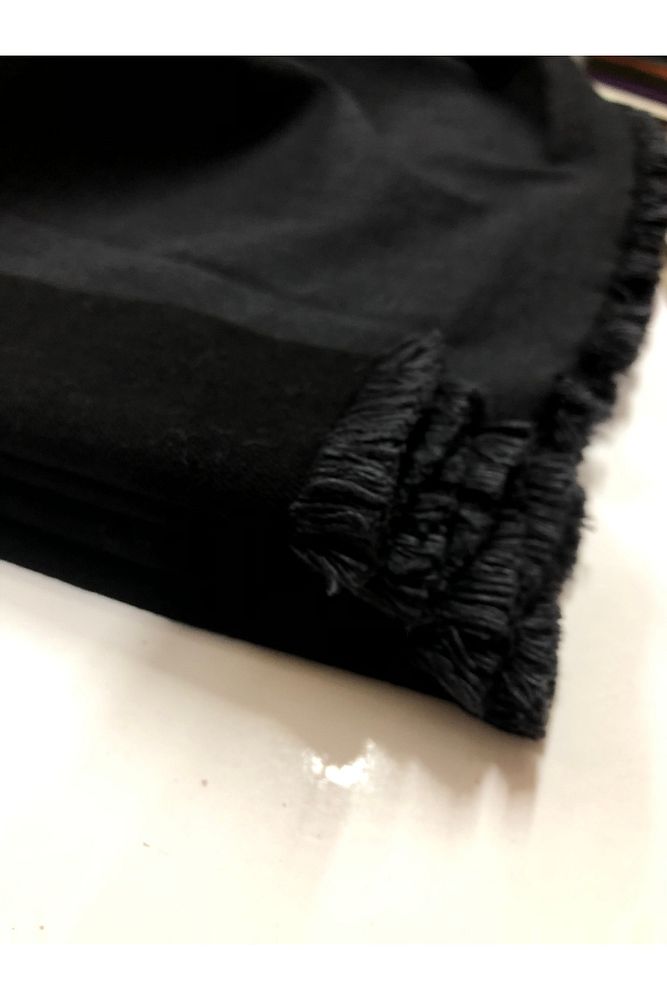 Siyah Yıkanmış Likralı Kot- 140 x 150 Boyut