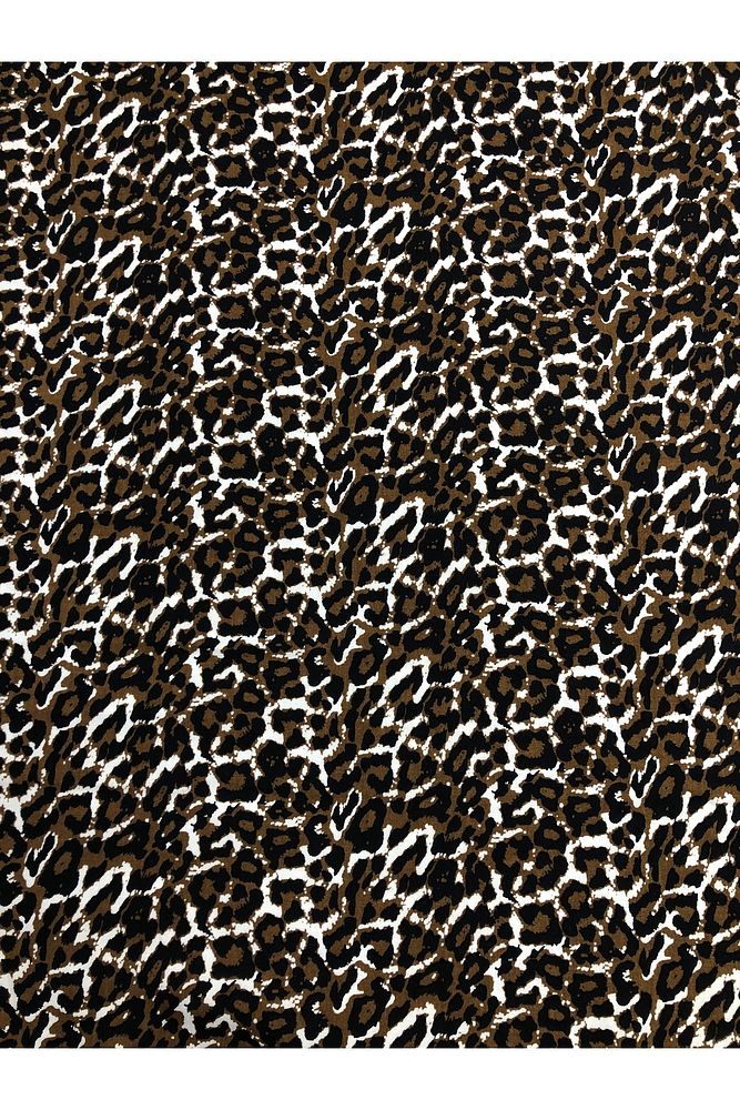 %100 PAMUK LEOPAR DESEN LÜX VİSKON KUMAŞ EN 150CM