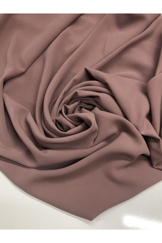 Likralı Gabardin Kumaş-Pantolon, Elbise, Etek-En 150cm (gül kurusu)