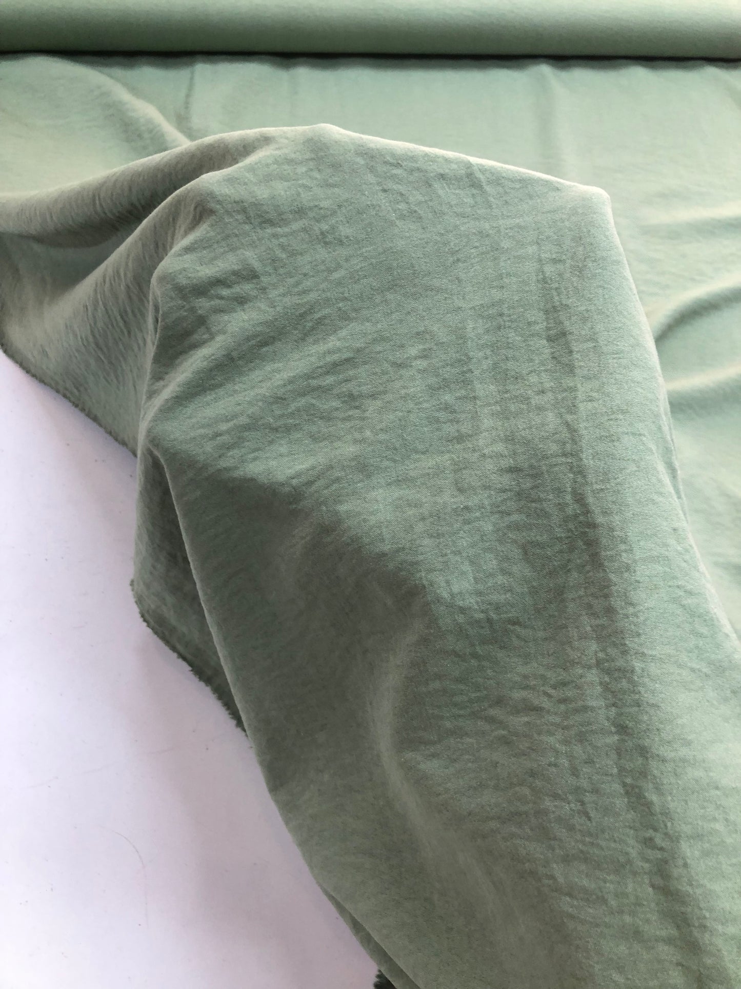 Zümrüt Yeşili Keten Aerobin Kumaş-Pantolon, Tunik, Elbise-En 150cm