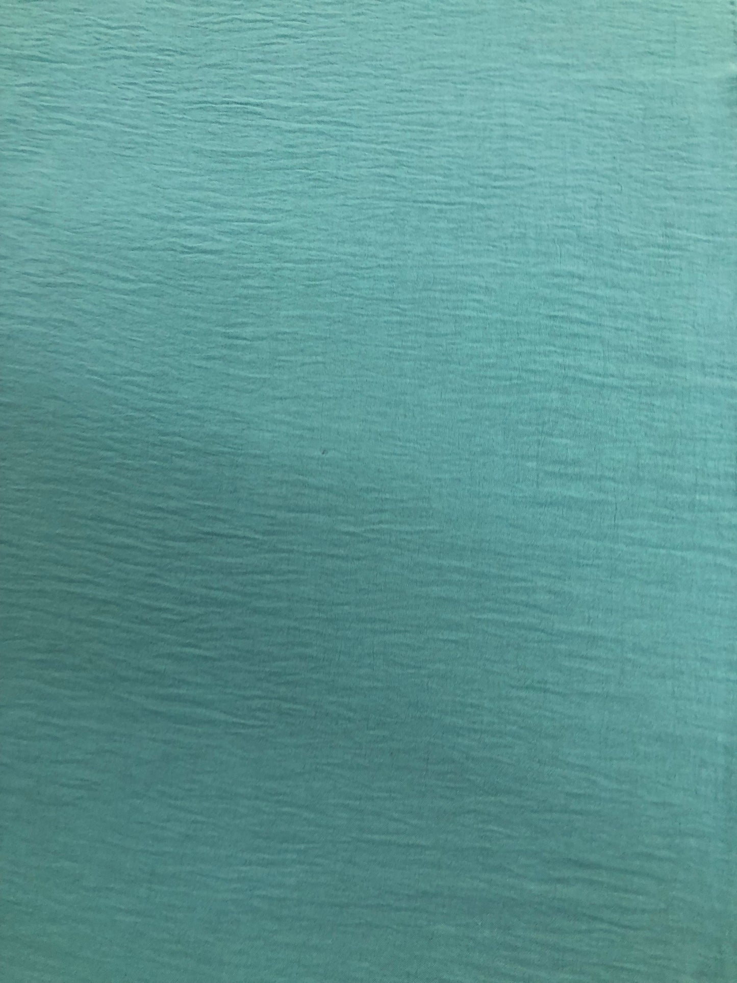 Turkuaz Keten Aerobin Kumaş-Pantolon, Tunik, Elbise-En 150cm