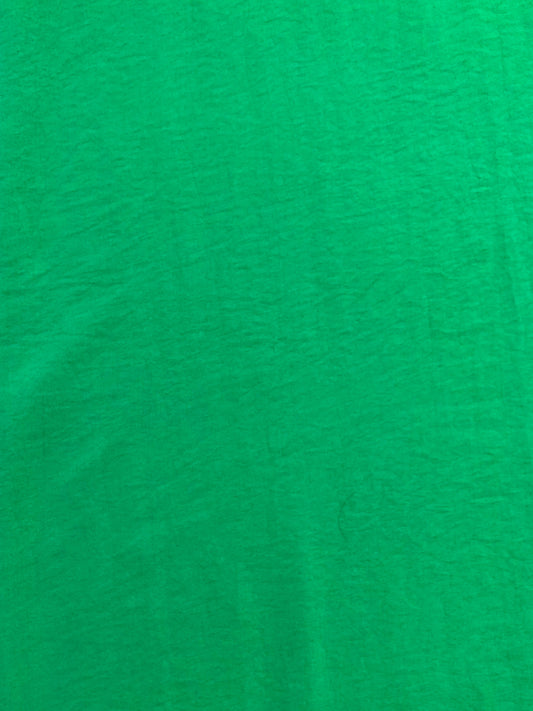 Koyu Yeşil Keten Aerobin Kumaş-Pantolon, Tunik, Elbise-En 150cm
