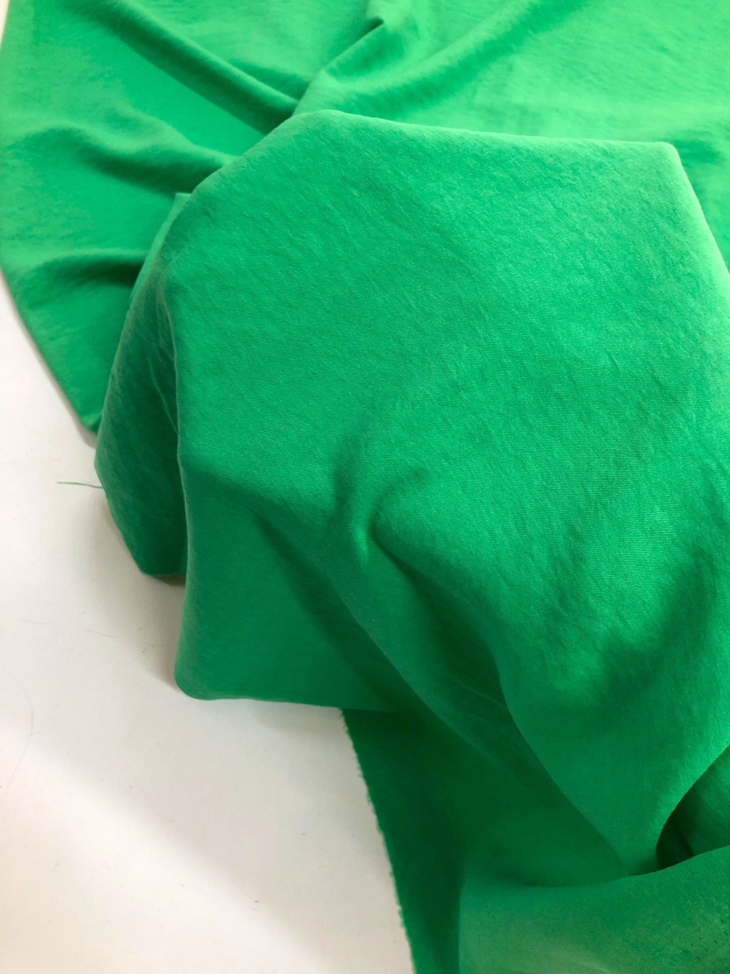 Koyu Yeşil Keten Aerobin Kumaş-Pantolon, Tunik, Elbise-En 150cm