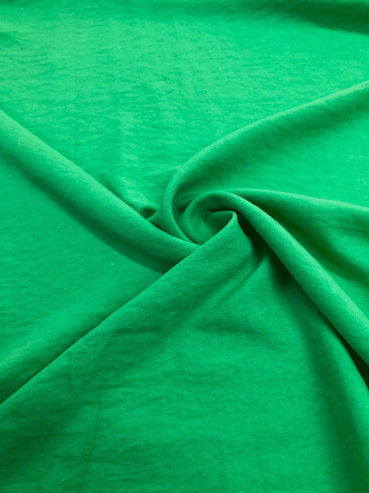 Koyu Yeşil Keten Aerobin Kumaş-Pantolon, Tunik, Elbise-En 150cm